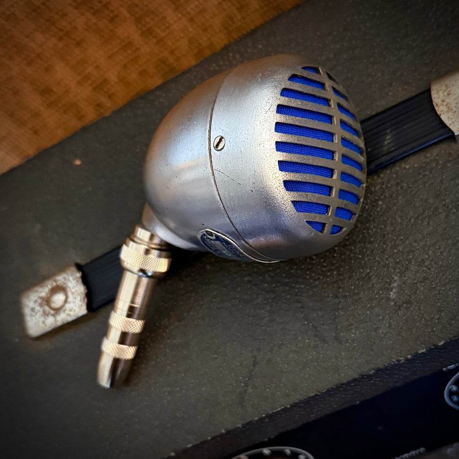 vm1750 - Shure Model 52 Satin Chrome, Vintage Dynamic