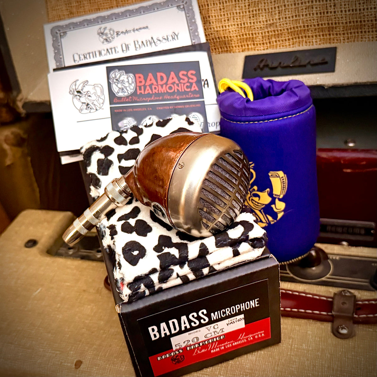 VMS1075 - Custom Copper Shure 520, HOT CM