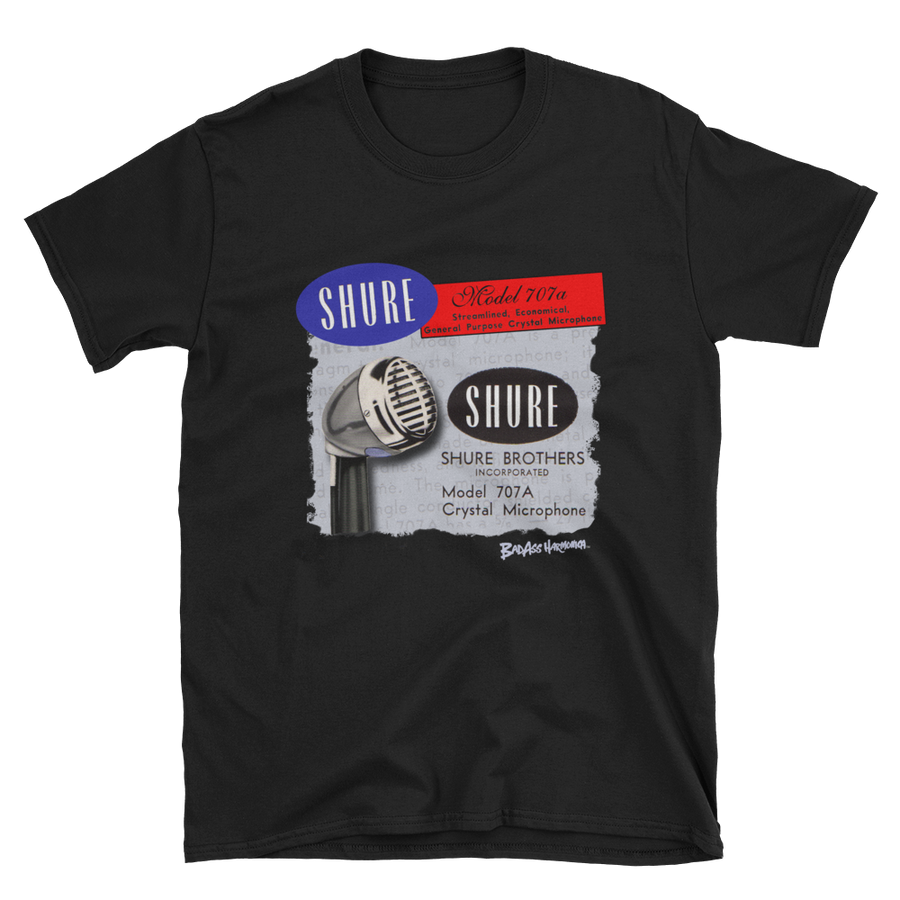 Shure 707A Microphone T-shirt