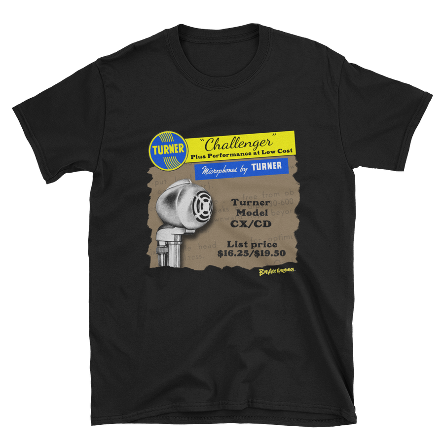 Turner Challenger CX/CD Microphone T-shirt