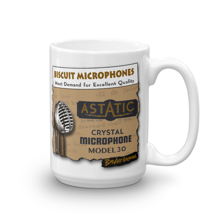 Astatic Biscuit Microphone Mug