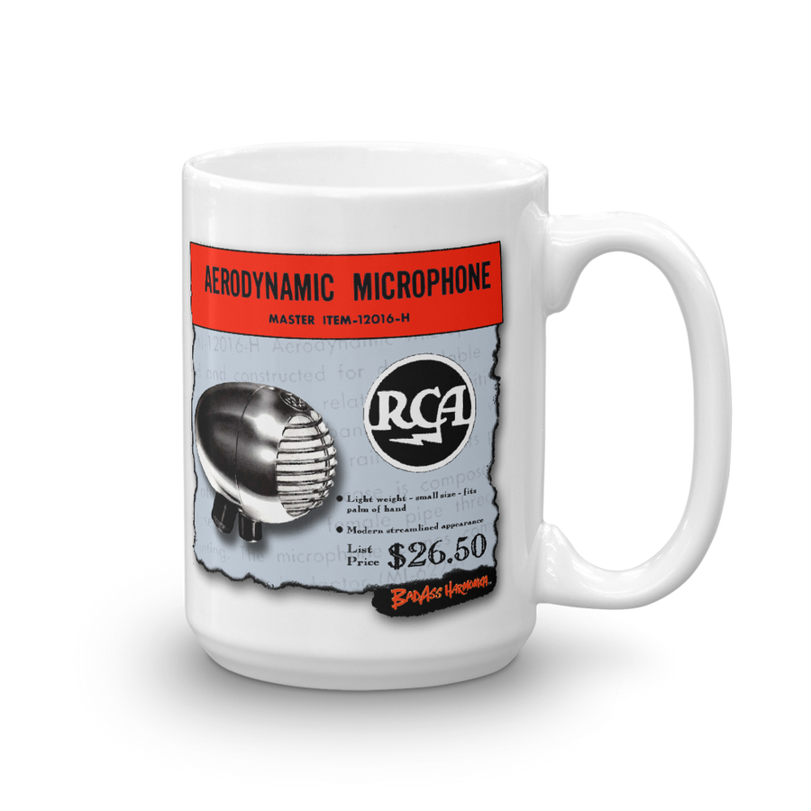 RCA Aerodynamic Microphone Mug