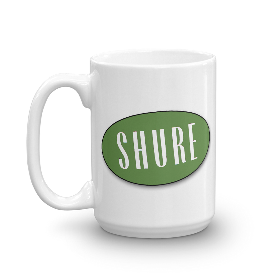 Shure 520 Green Bullet Big Coffee Mug (15oz)