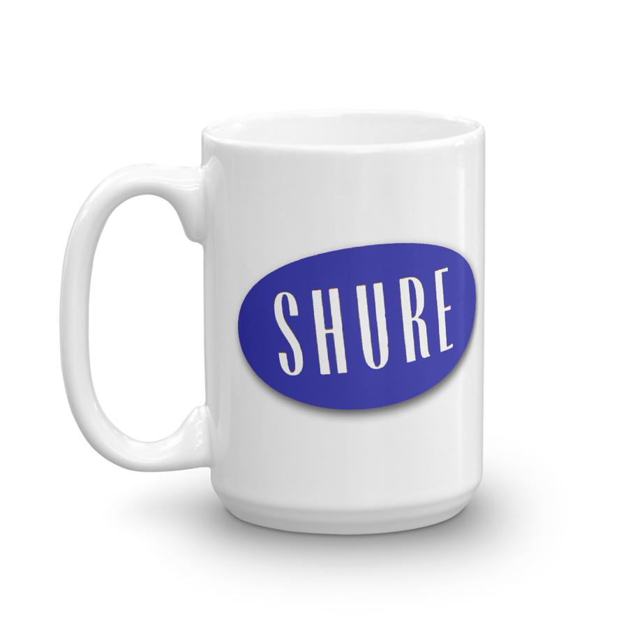 Shure 707A Big Coffee Mug (15oz)