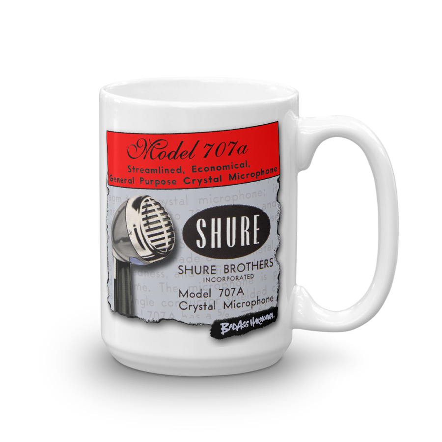 Shure 707A Big Coffee Mug (15oz)