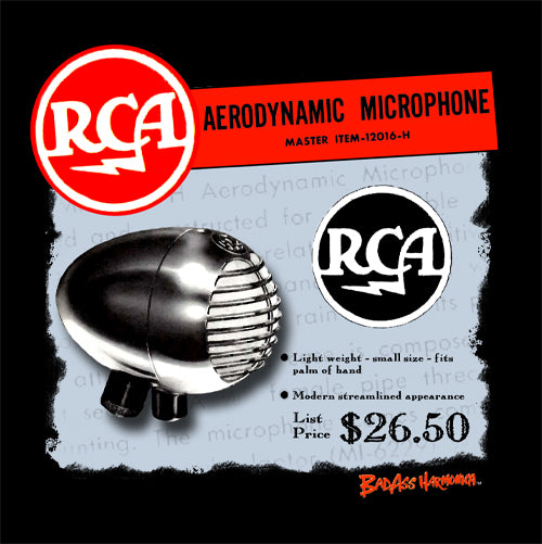 RCA Aerodynamic Microphone T-shirt