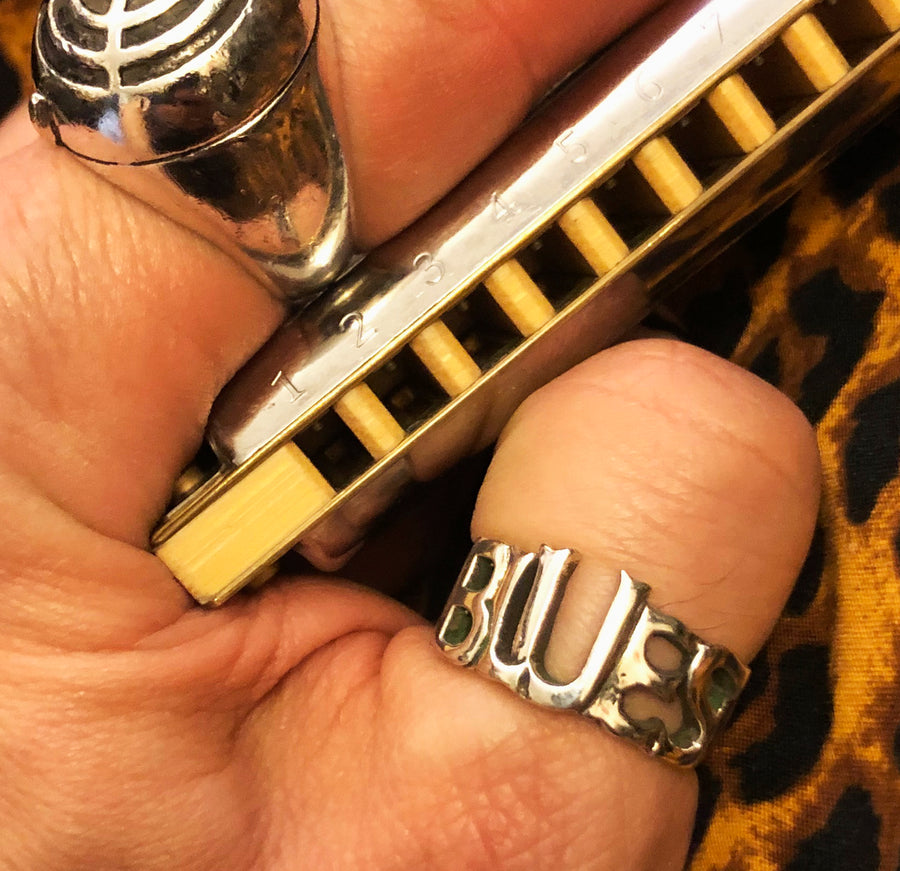 Blues Ring (sterling silver)