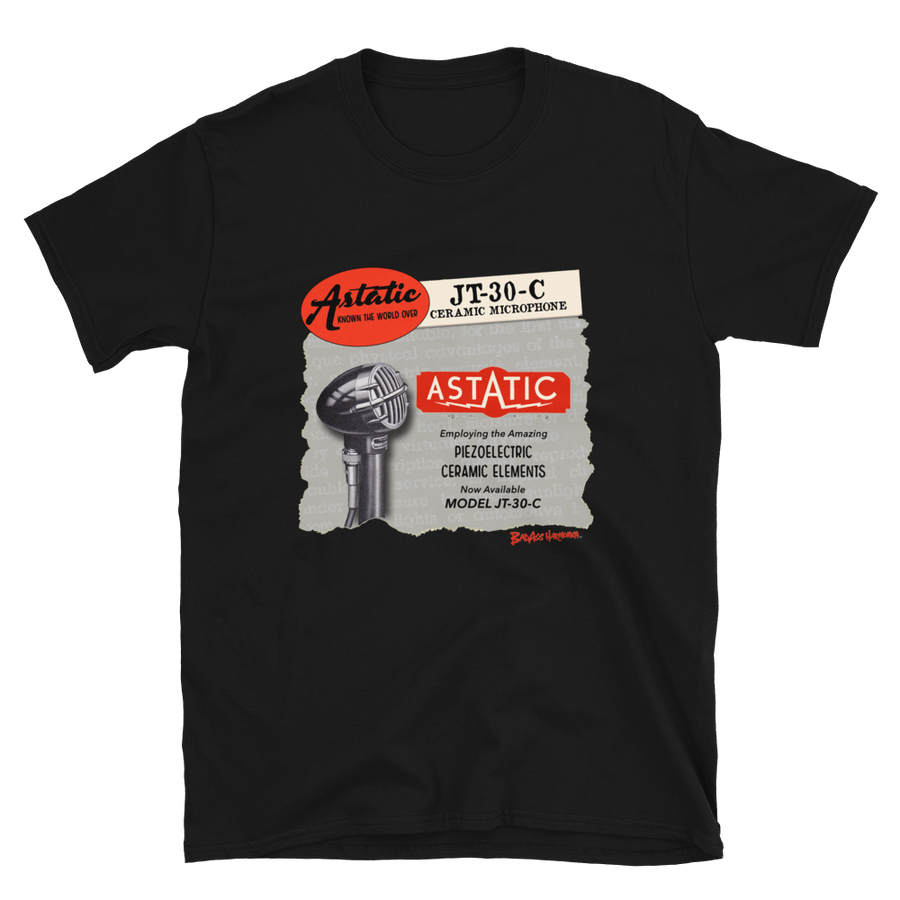 Astatic JT-30-C Microphone T-shirt