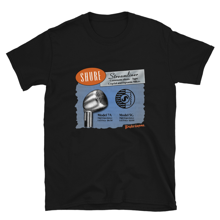 Shure Streamliner Microphone T-shirt