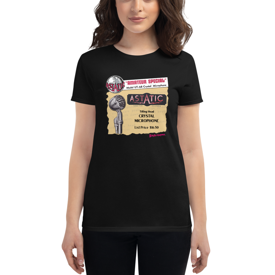 Women's Astatic UT-48 Microphone T-shirt