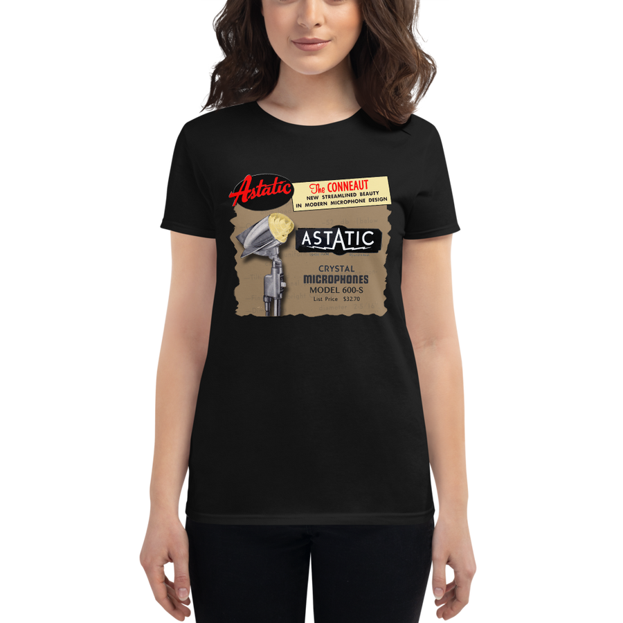Women's Astatic 600 Microphone T-shirt #2