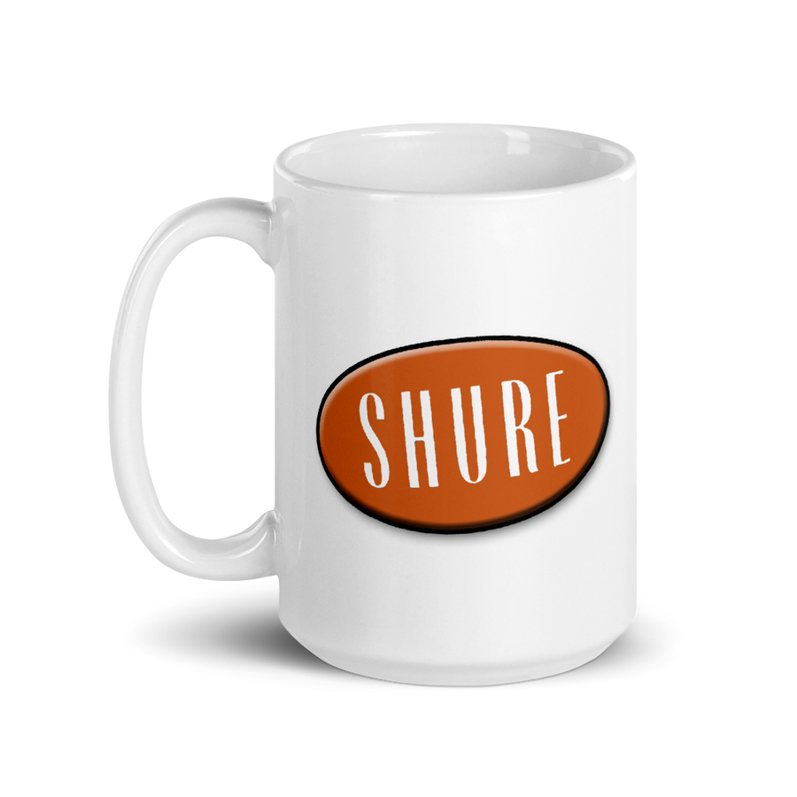 Shure Streamliner Big Coffee Mug (15oz)