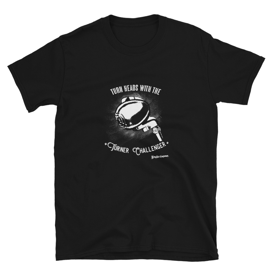 Turner Challenger B&W Microphone T-shirt