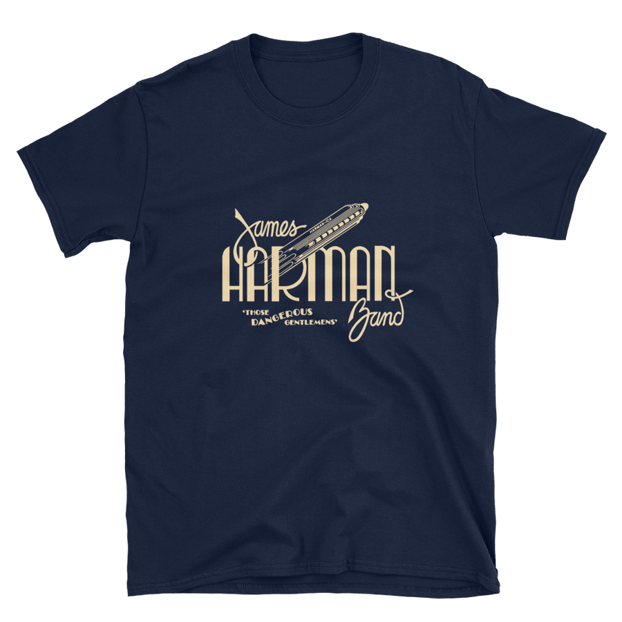 James Harman Band NAVY T-shirt