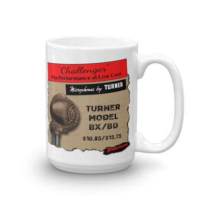 Tuner Microphone coffee mug