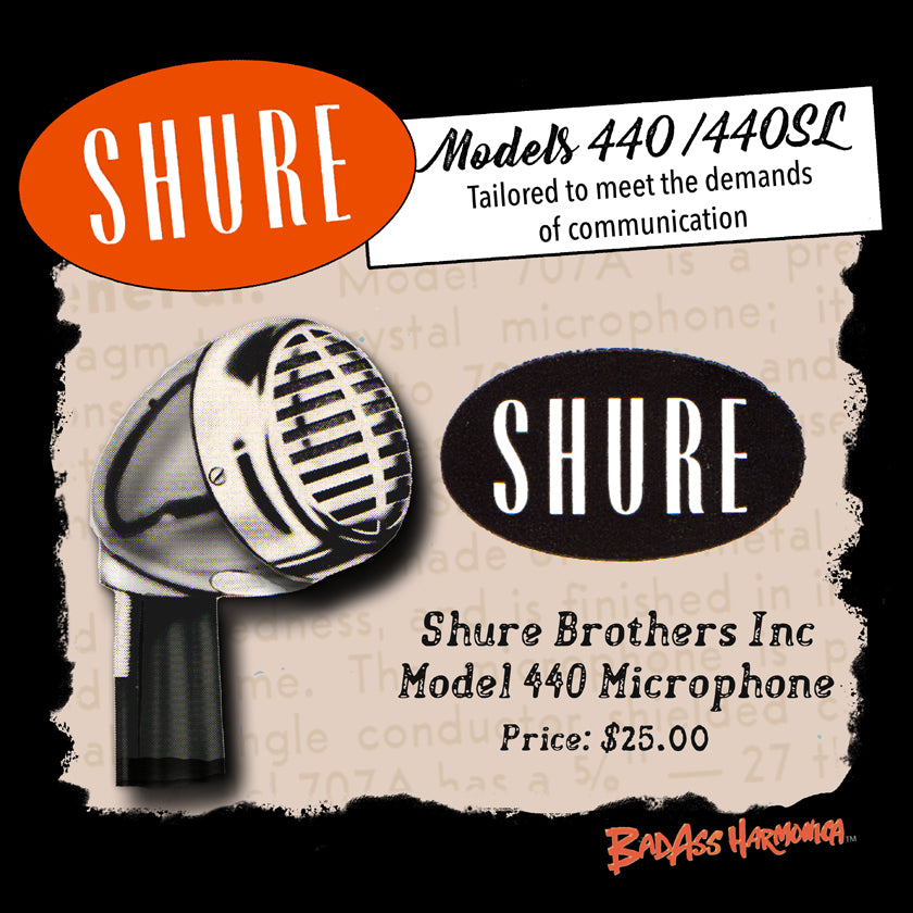 Women's Shure 440 Bullet Microphone T-shirt