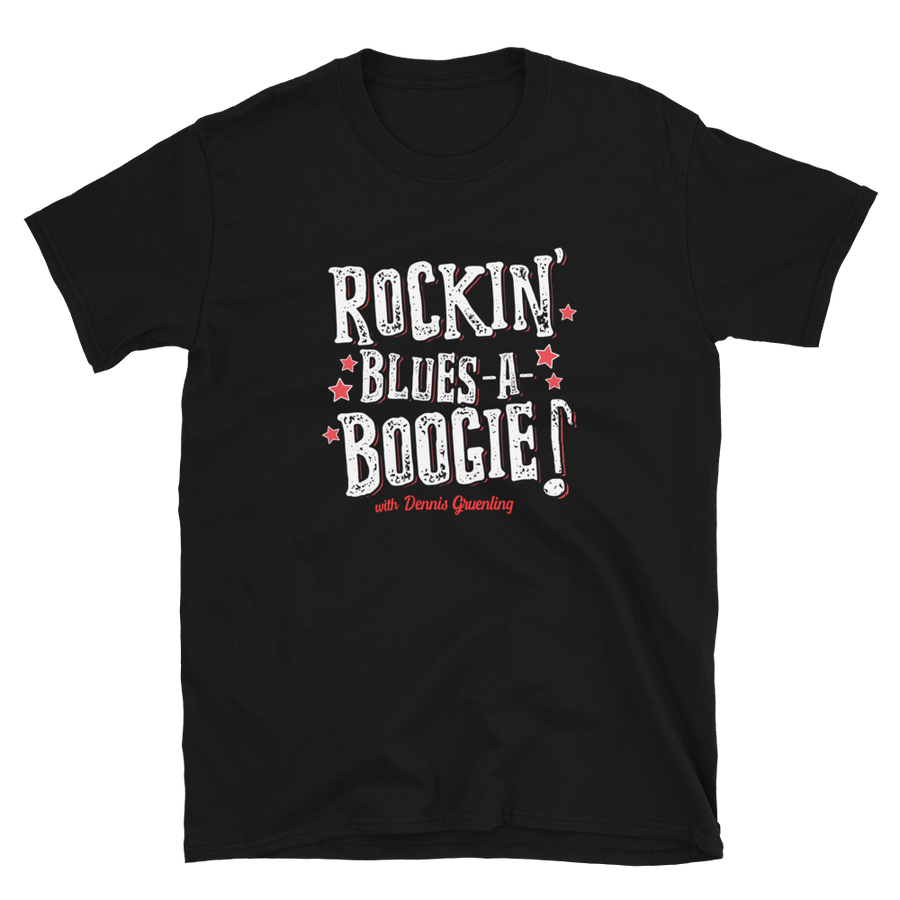 Rockin' Blues-A-Boogie logo T-shirt