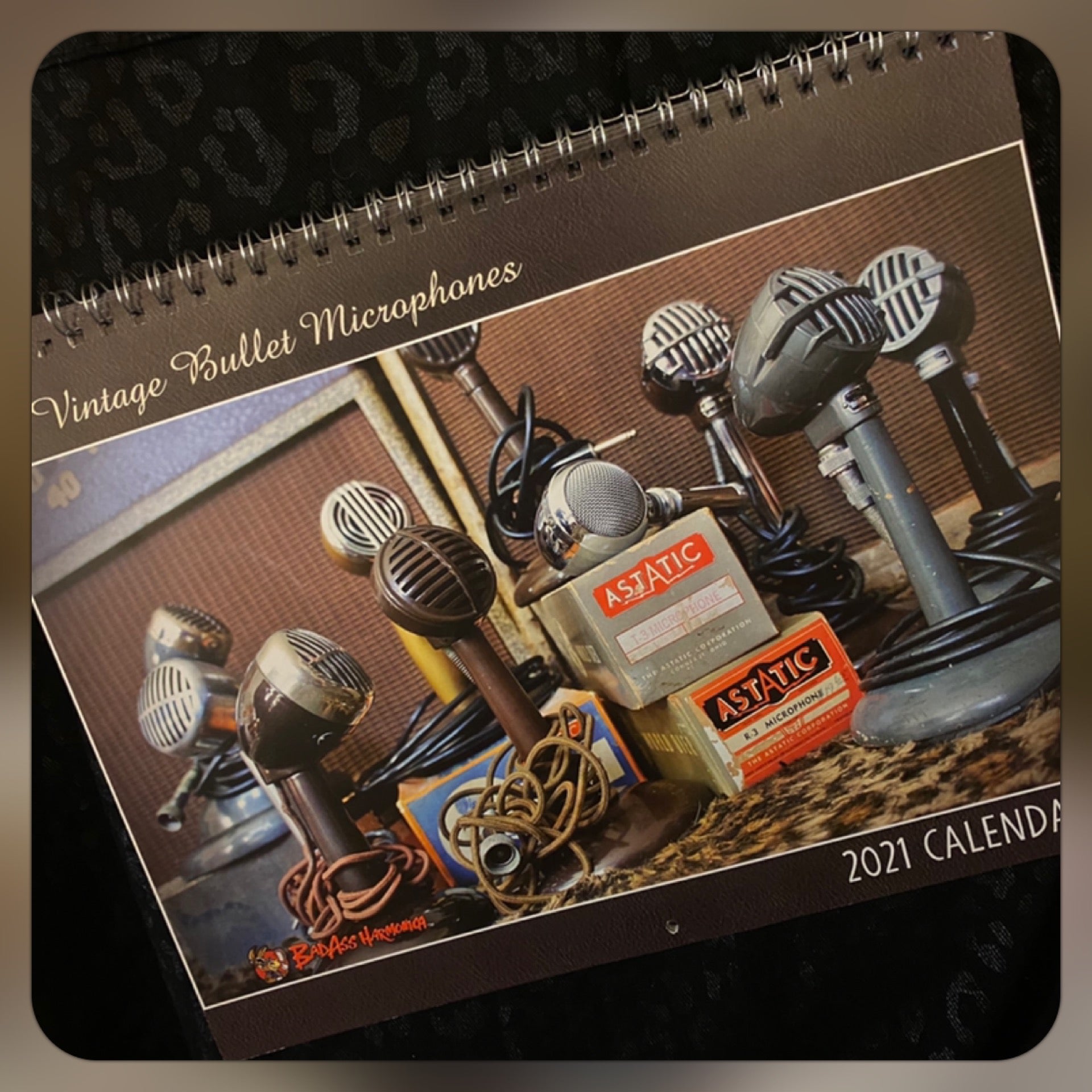 Vintage Bullet Microphone Calendar - Astatic JT-30, Shure 707A and more