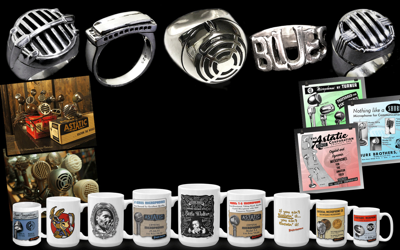 Blues music novelty gifts