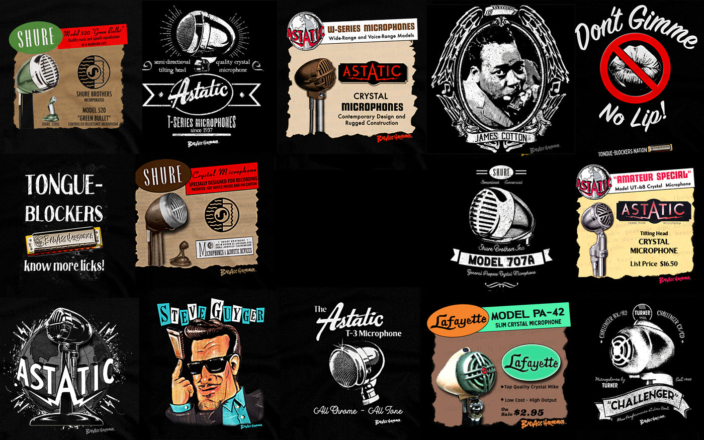 Blues Musician T-Shirts