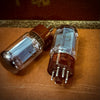 Matched Vintage 5881 Tubes - Brown Base Tung-Sol Pair 6L6WGB