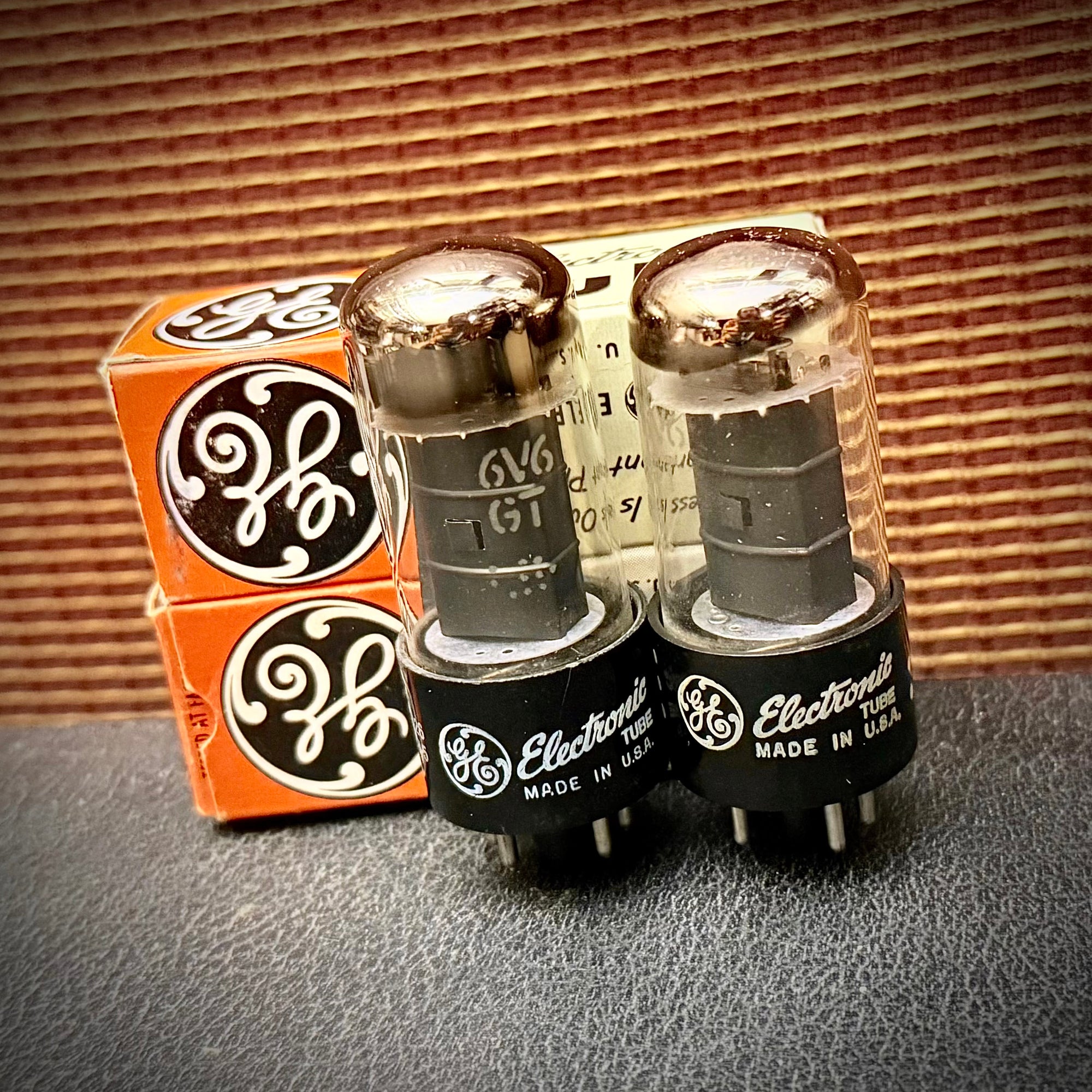 Matched Vintage 6V6GT Tubes - Vintage American Tubes