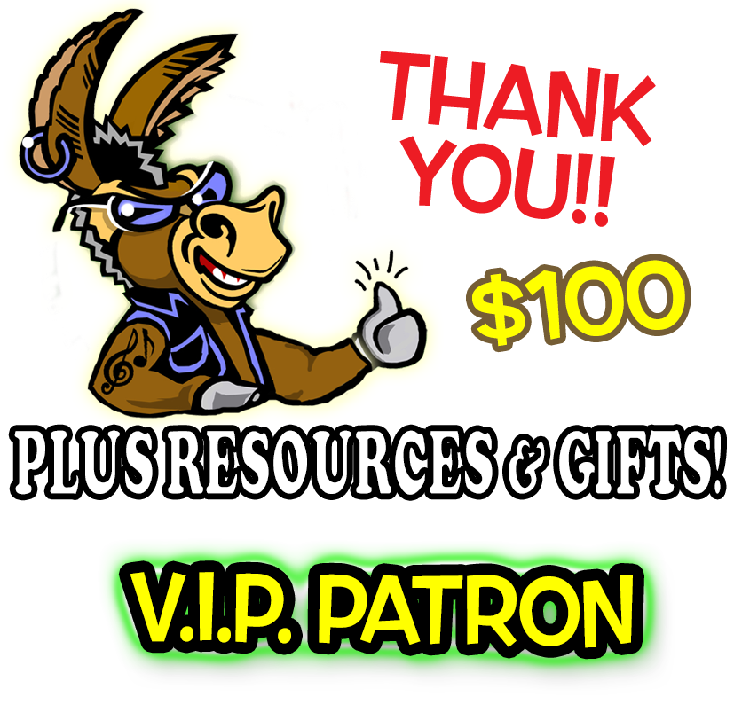 $100 Donation Registration Q&A PATRON VIP