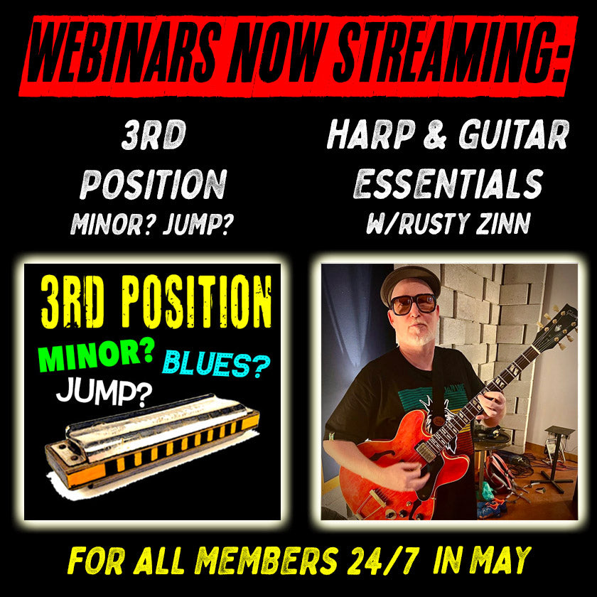 HARP/GUITAR ESSENTIALS & 3rd POSITION