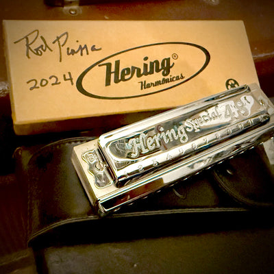 Rod Piazza - Autographed Chromatic Harmonica