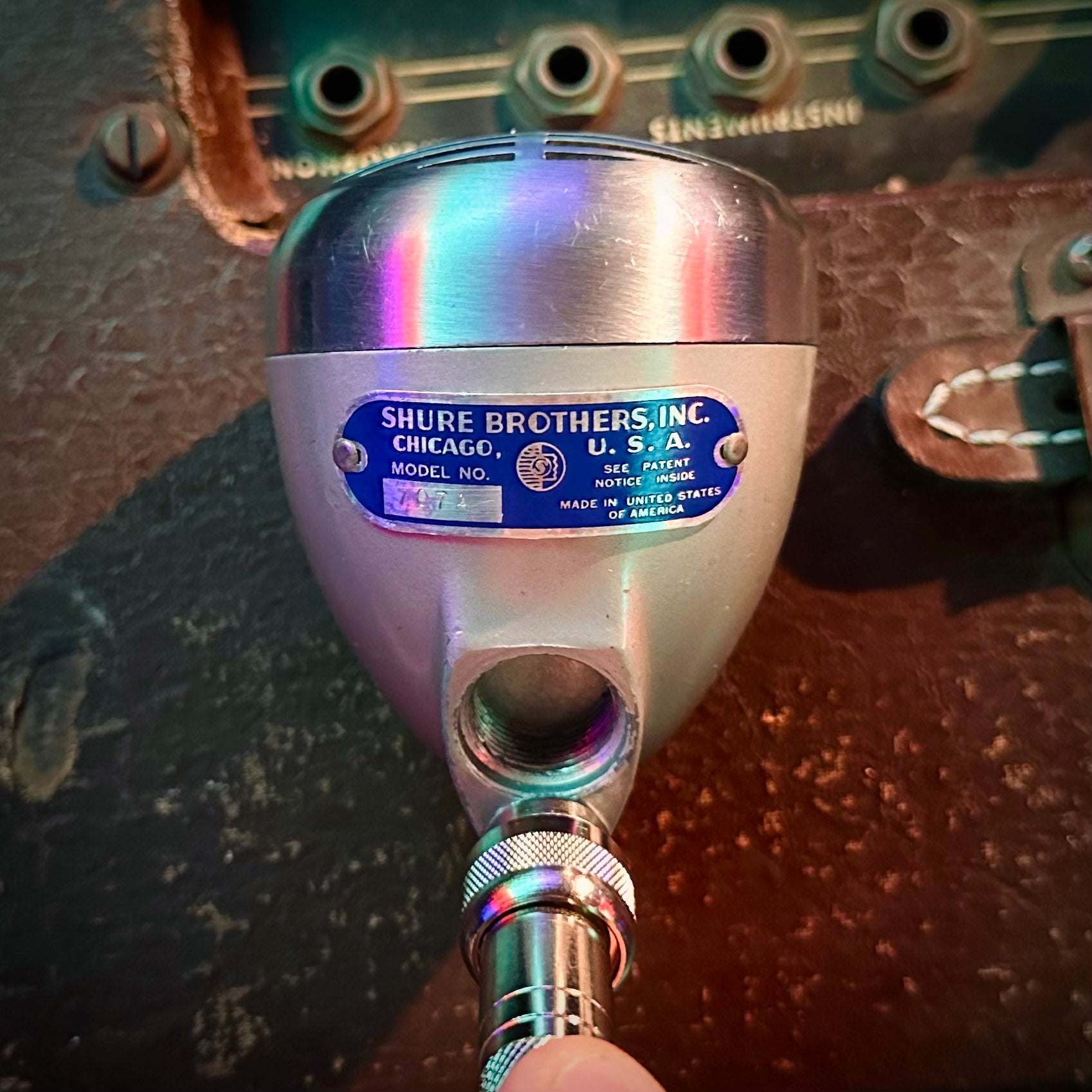 vm1700 - Shure 707A, Vintage Crystal