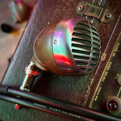 vm1707 - Shure small shell Streamliner, Vintage Crystal