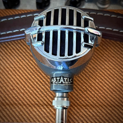 vm1719 - 1942 Astatic JT-30 w/Decal, Vintage Crystal