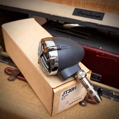 vm1734 - Astatic JT-30H in box, HOT Shure CM