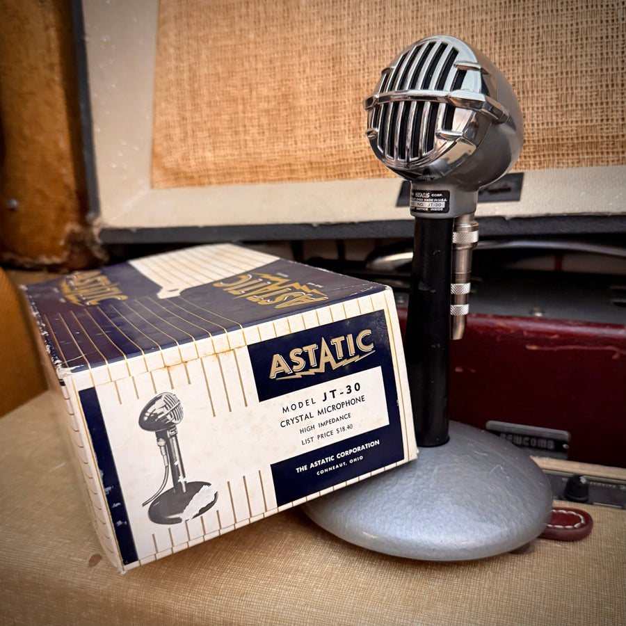vm1744 - Astatic JT-30 in box, Vintage Ceramic