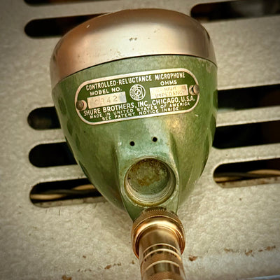 vm1775 - RARE Shure CR-42, Black-label Controlled Reluctance