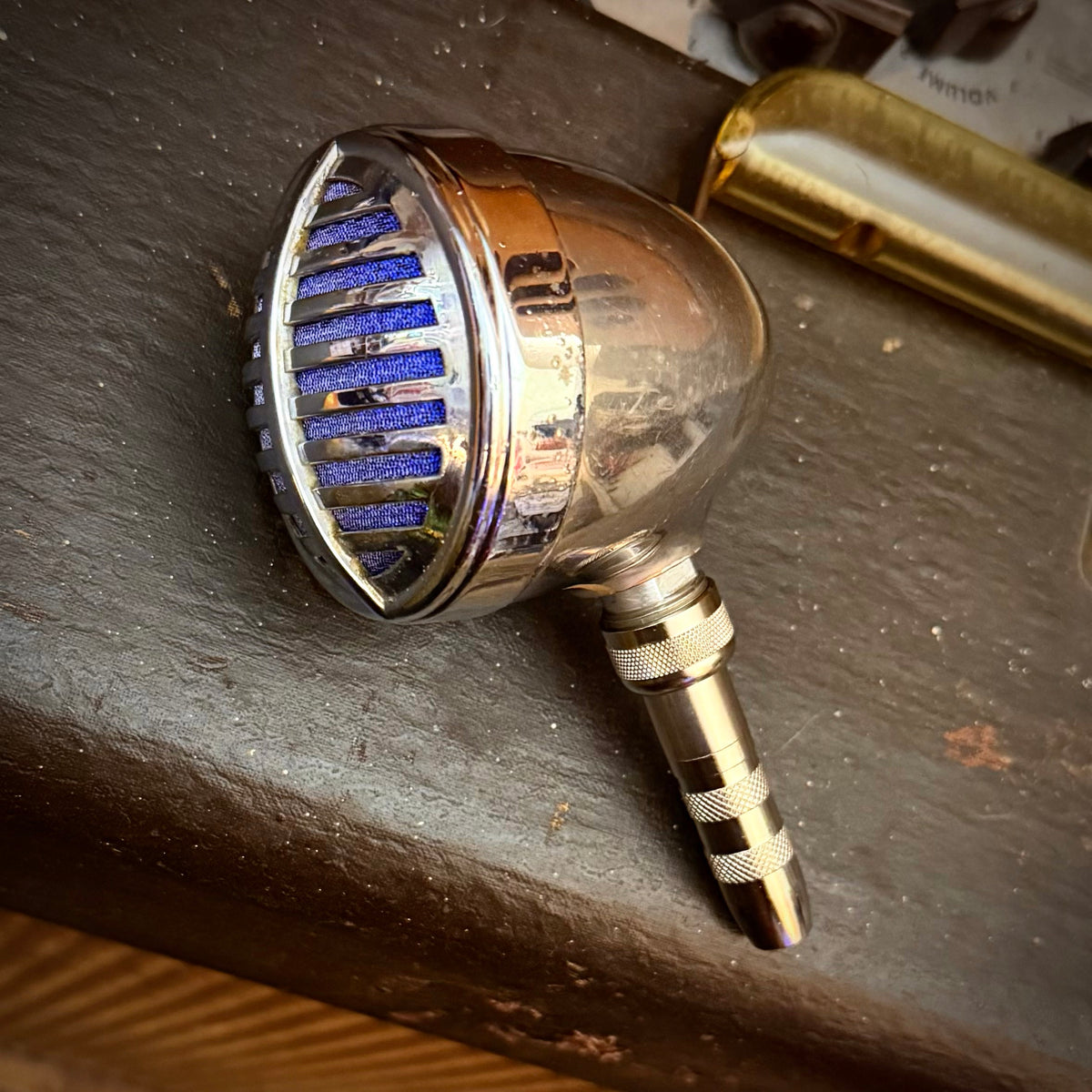VM1809 - Custom Chrome Bell Labs Mic, "99A" CM