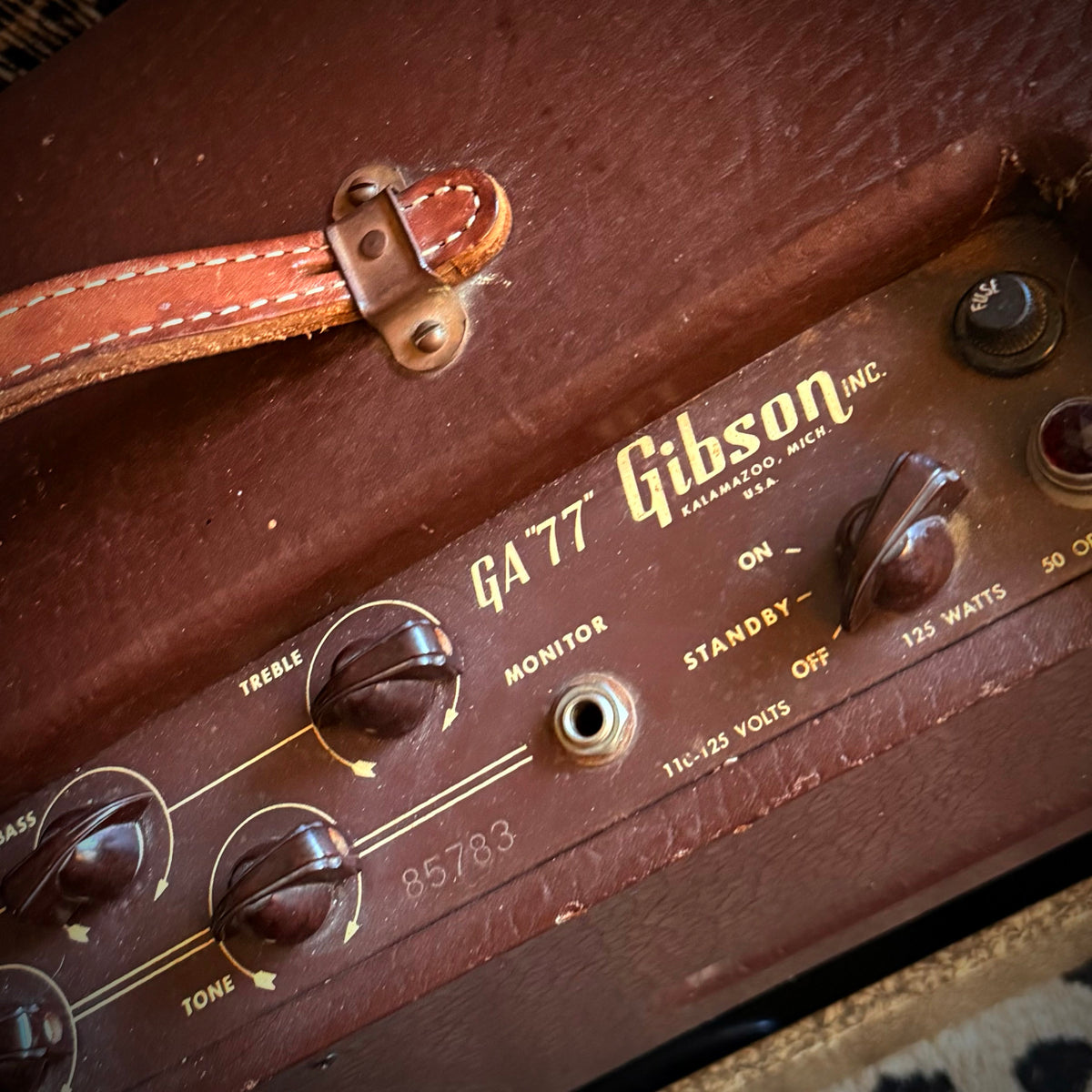 VMA1152 - RARE 1954 Gibson GA-77 Amp, 1x15" speaker