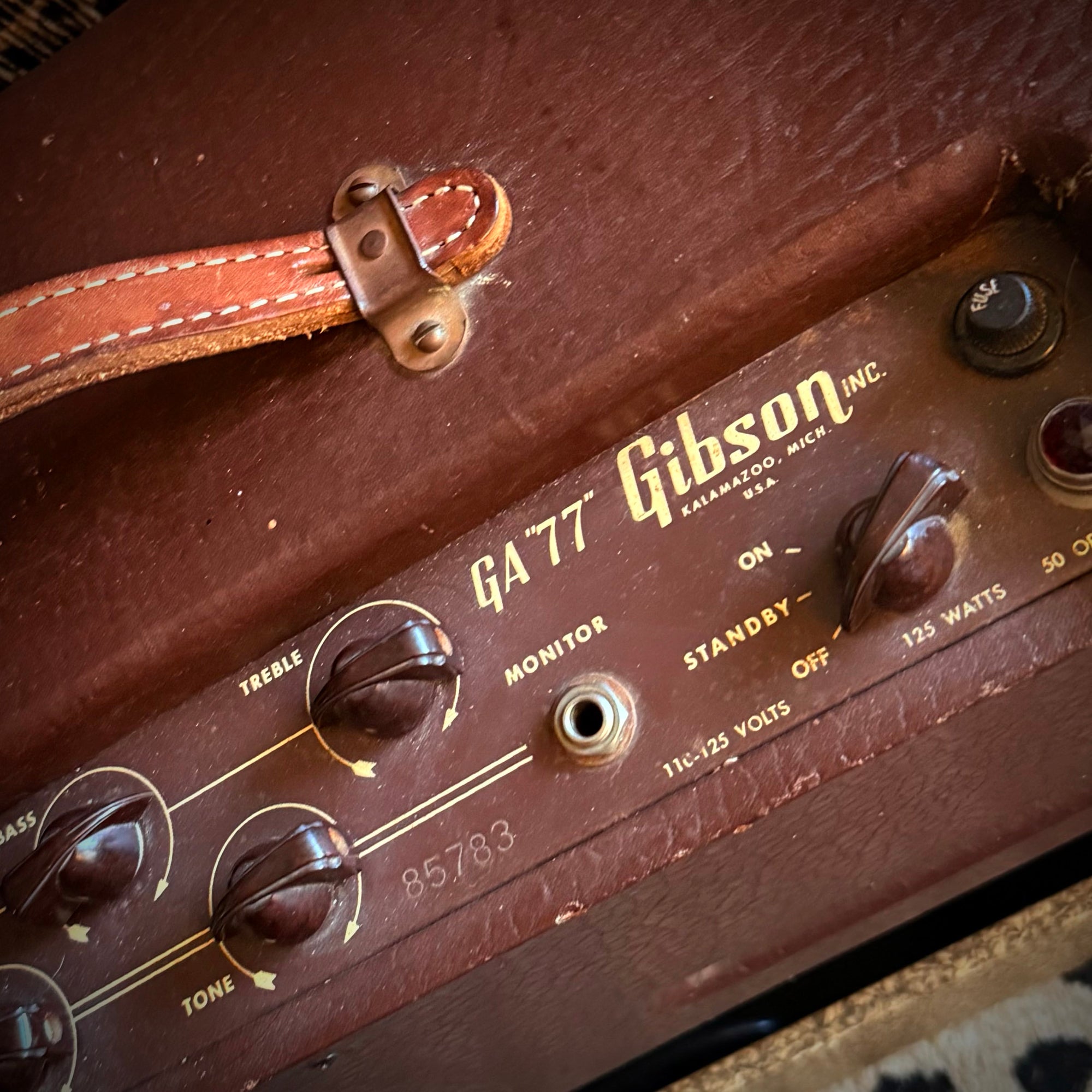 VMA1152 - RARE 1954 Gibson GA-77 Amp, 1x15" speaker