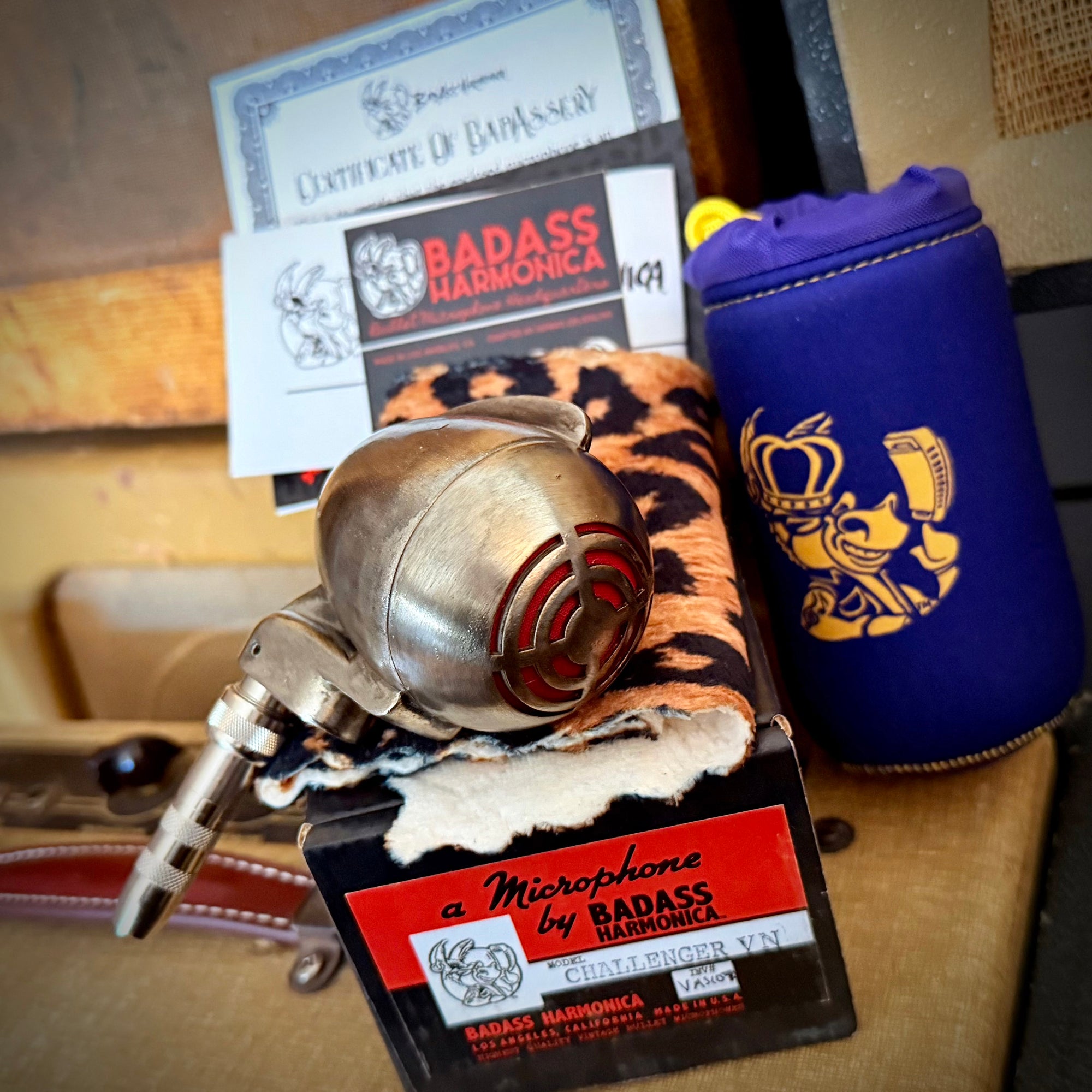 VMS1070 - Custom Nickel Turner Challenger, Hot Brush Crystal