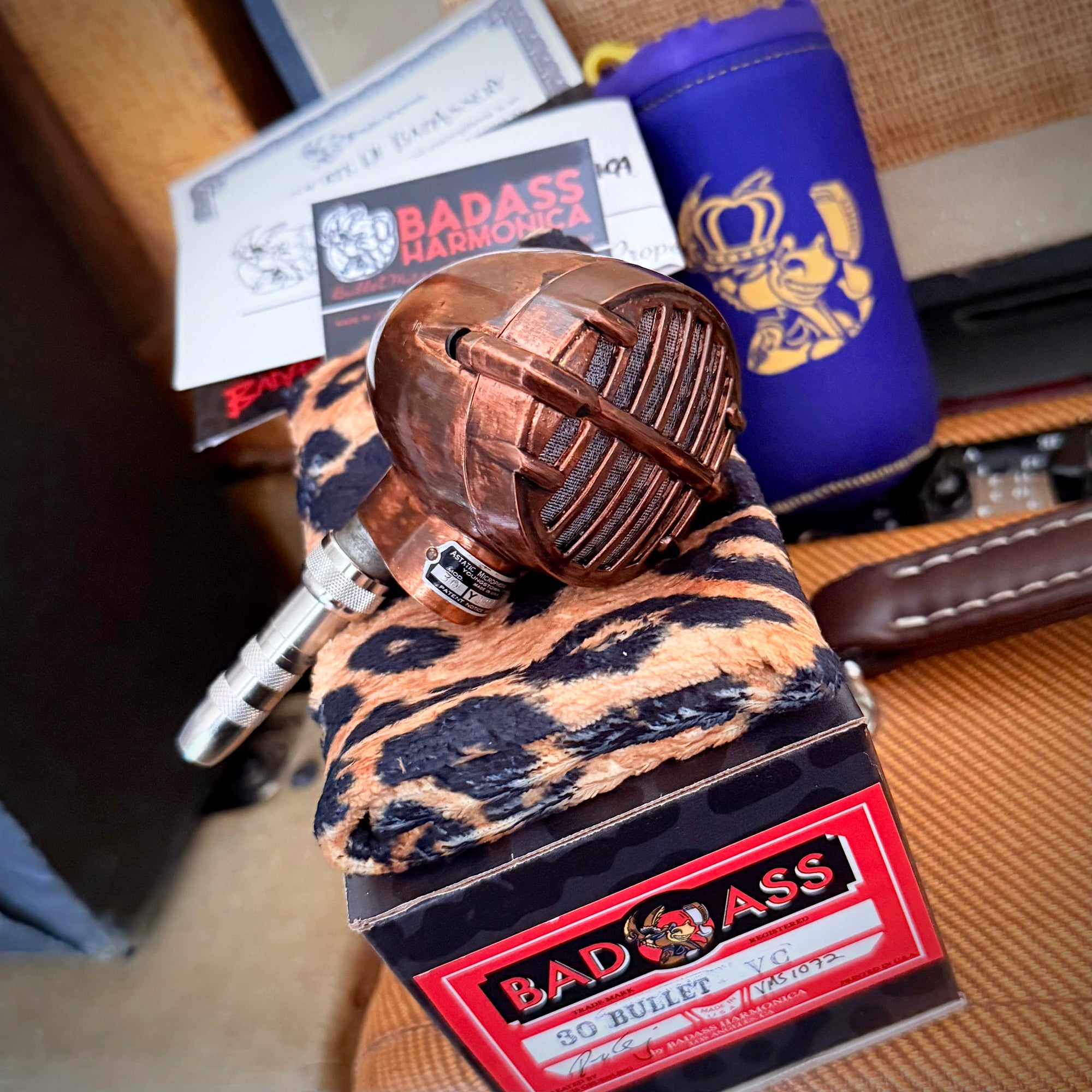 VMS1072 - Custom Copper Astatic 30, Hot Brush Crystal