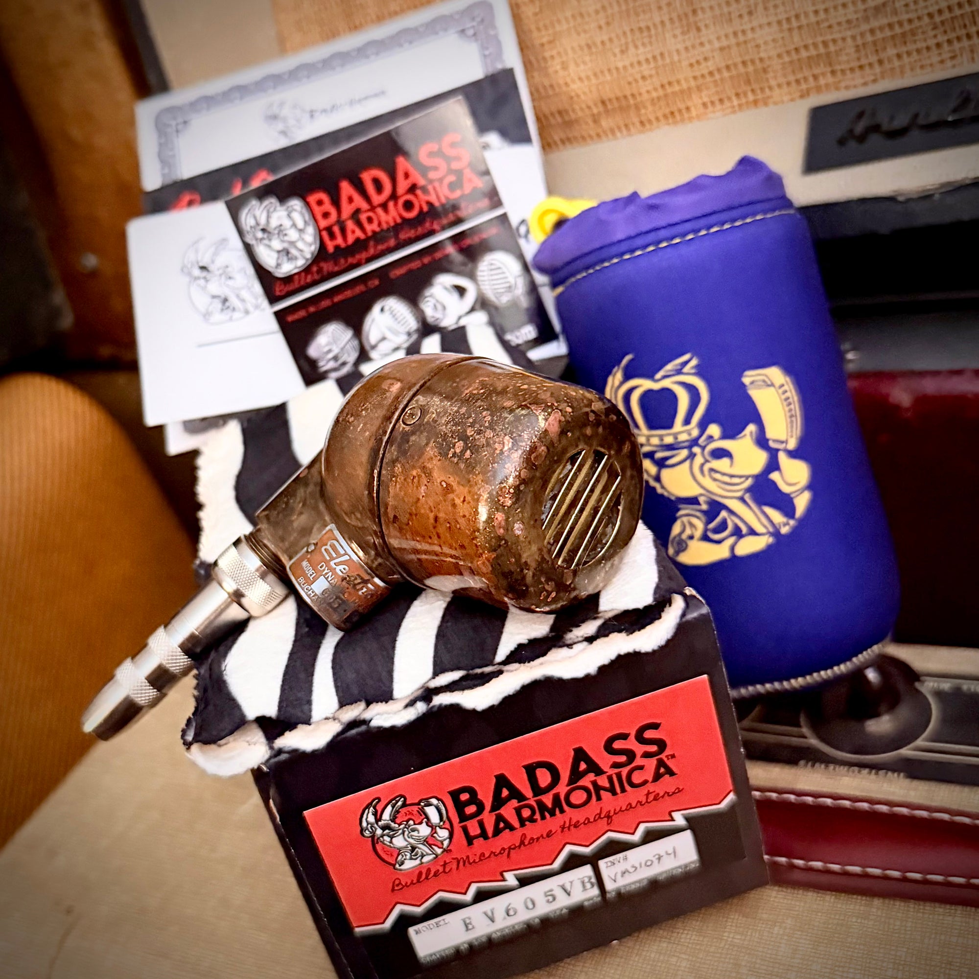 VMS1074 - Custom Brass ElectroVoice 605, Black CR