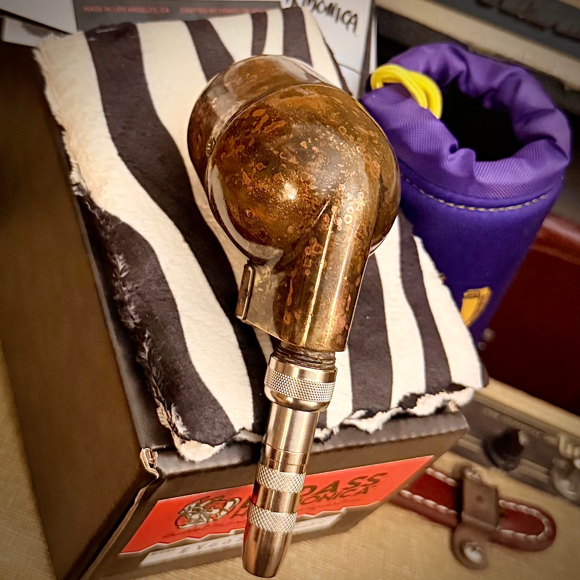 VMS1074 - Custom Brass ElectroVoice 605, Black CR