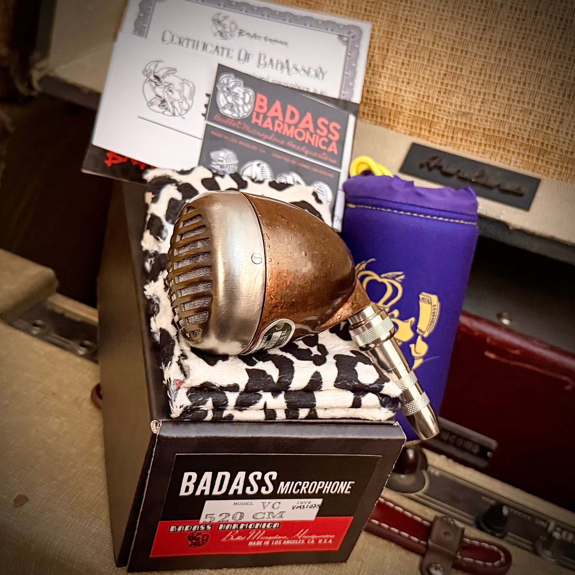 VMS1075 - Custom Copper Shure 520, HOT CM