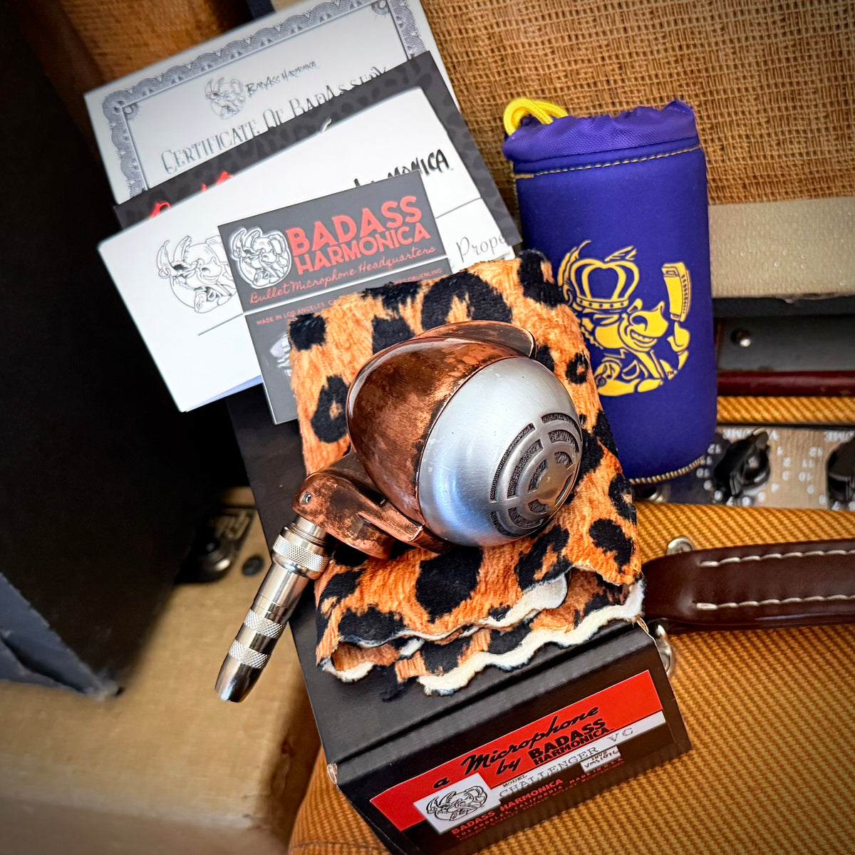 VMS1076 - Custom Copper Turner Challenger, Hot Brush Crystal