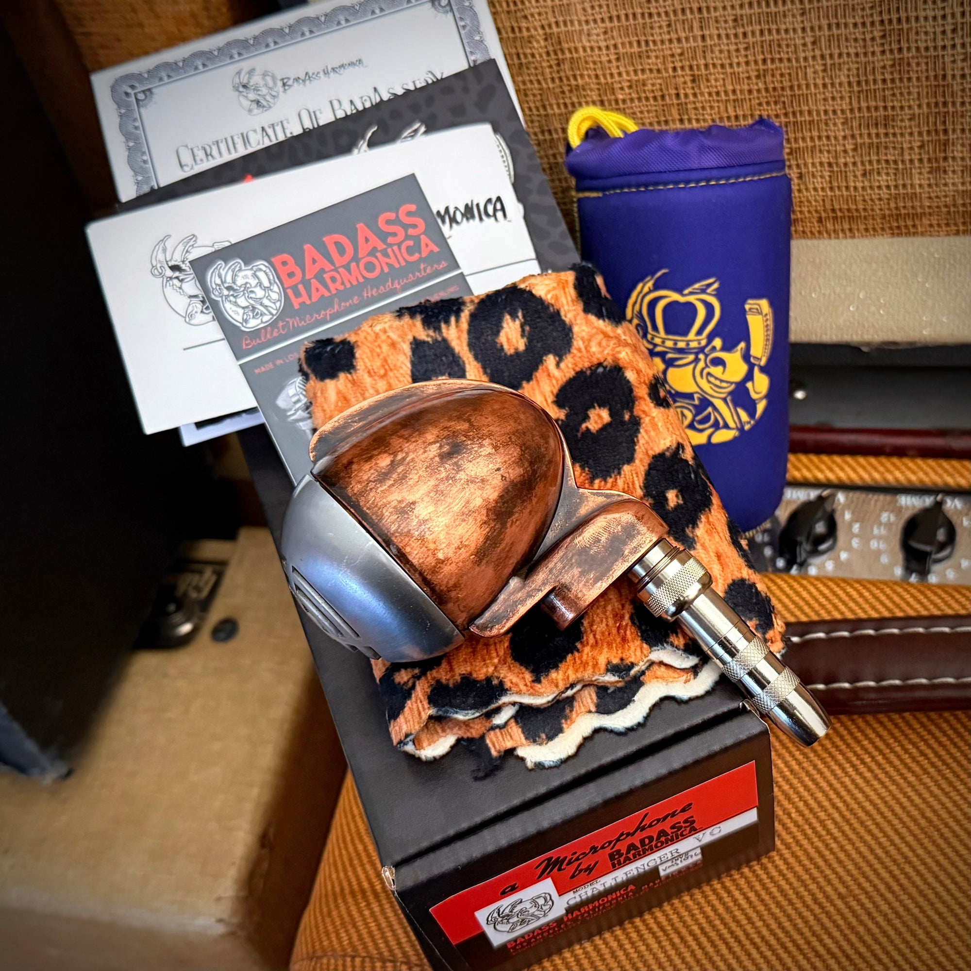 VMS1076 - Custom Copper Turner Challenger, Hot Brush Crystal