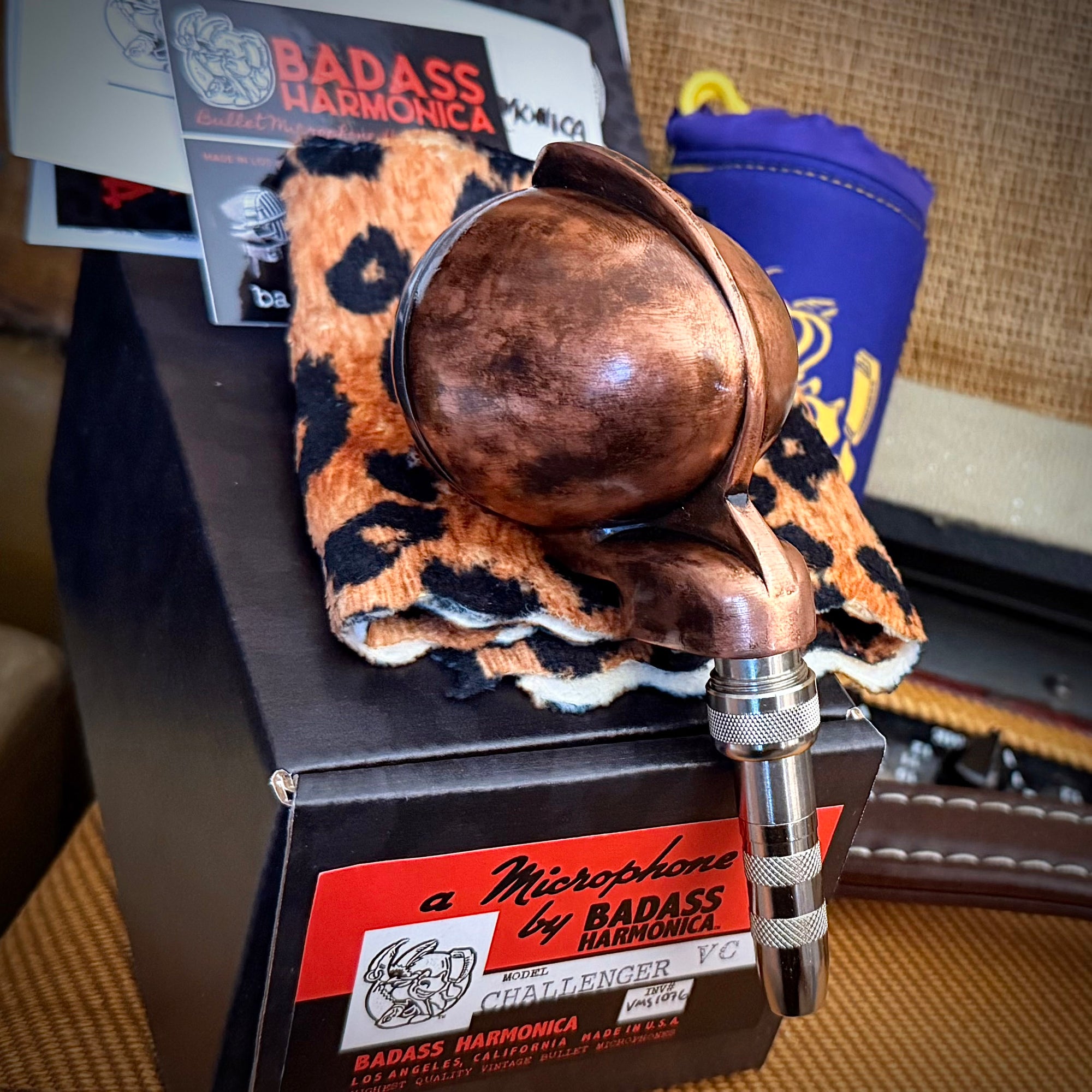 VMS1076 - Custom Copper Turner Challenger, Hot Brush Crystal