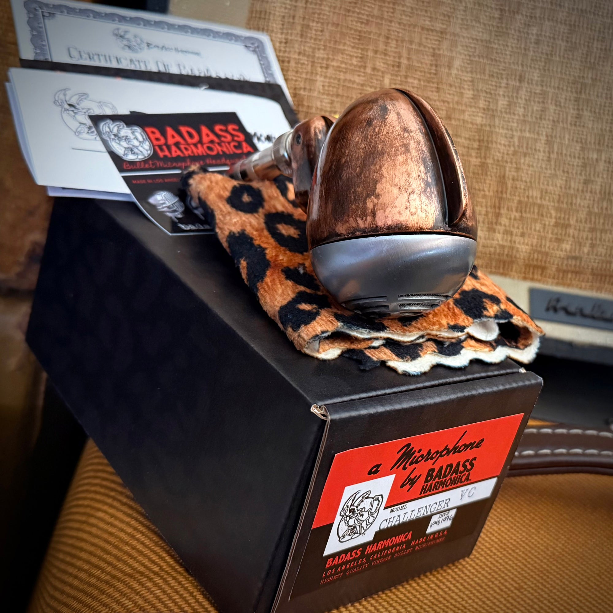 VMS1076 - Custom Copper Turner Challenger, Hot Brush Crystal