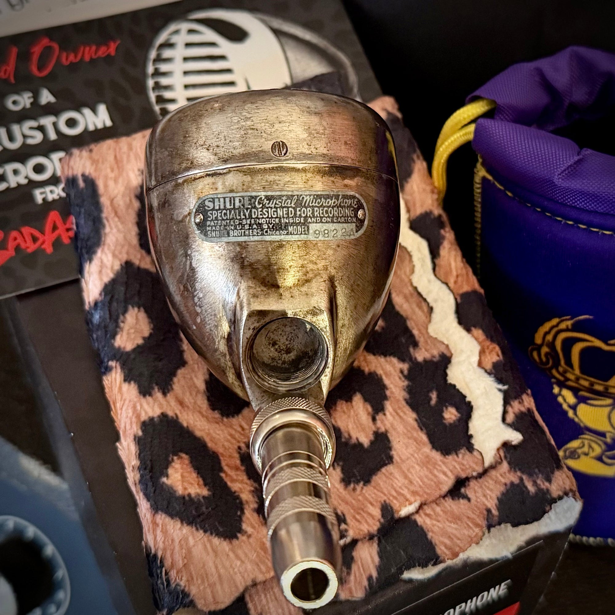 VMS1080 - Custom Shure Small-Shell, Brush Crystal