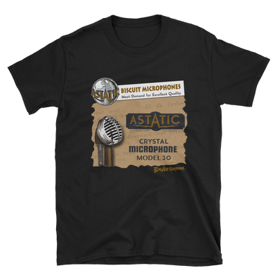 Astatic Biscuit Microphone T-shirt