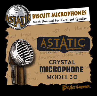 Women's Astatic Biscuit Microphone T-shirt